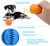 4 Pack Puppy Balls, Puppy Teething Ball