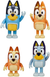 Bluey and Friends 4 Pack