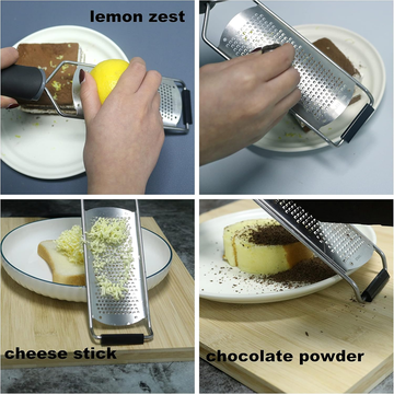 Handheld Grater - Zester with Handle