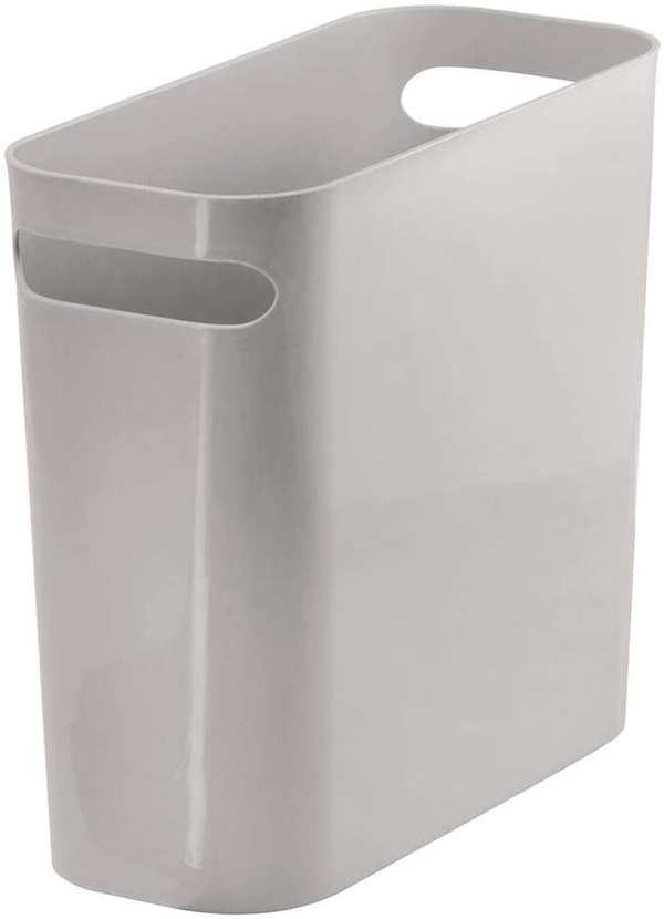 Slim Plastic Rectangular Small Trash