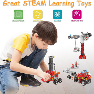 187 Piece Educational STEM Building Toys