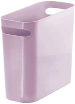 Slim Plastic Rectangular Small Trash