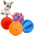 4 Pack Puppy Balls, Puppy Teething Ball