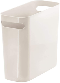 Slim Plastic Rectangular Small Trash