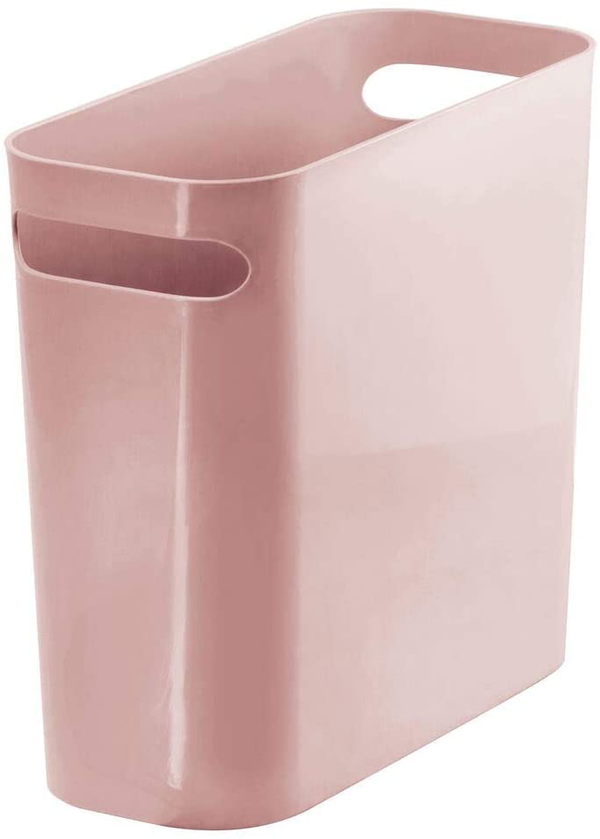 Slim Plastic Rectangular Small Trash