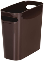 Slim Plastic Rectangular Small Trash