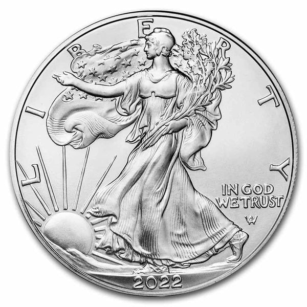 2022 American Silver Eagle.999 Fine Silver Brilliant Uncirculated