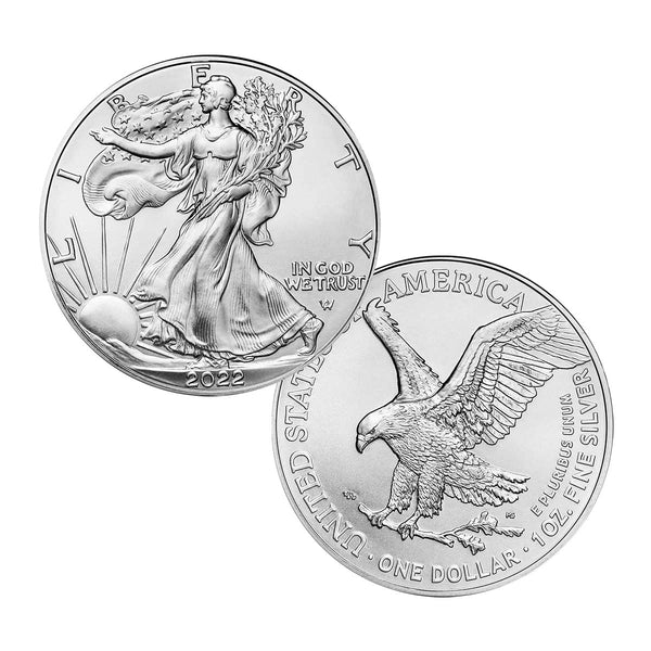 2022 American Silver Eagle.999 Fine Silver Brilliant Uncirculated