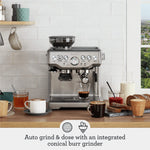 Breville Barista Express Espresso Maker, One Size, Brushed Stainless Steel