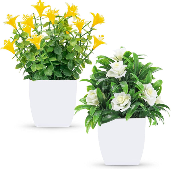 2 Packs Fake Plants